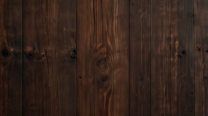 Obraz premium Surface of the old brown wood texture. Old dark textured wooden background. Top view