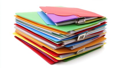 Minimum effort for big outcome. Arrange online data, paperwork concept, file management, organize document files into archive folders. Pareto principle. Flat vector illustration