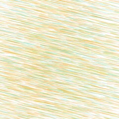Abstract pattern of thin, diagonal lines in muted greens, yellows, and whites.