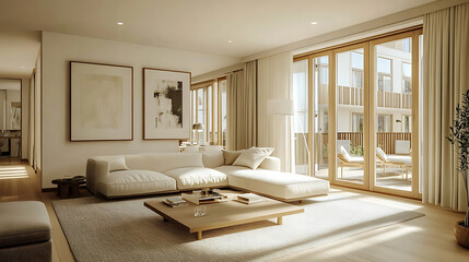 Fototapeta premium modern living room