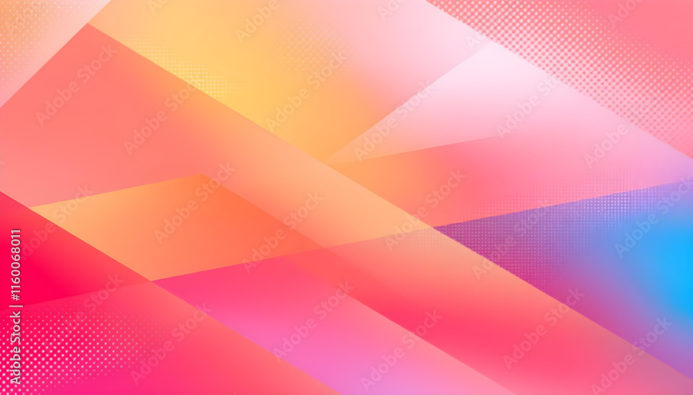 Poster modern abstract gradient orange and purple background concept with a gold line and dots decoration. 