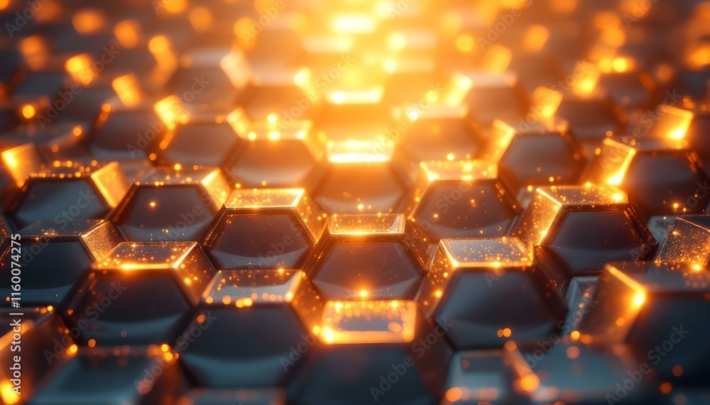 Poster white geometric hexagonal honeycomb shape texture background 3d copy space. abstract white hexagonal