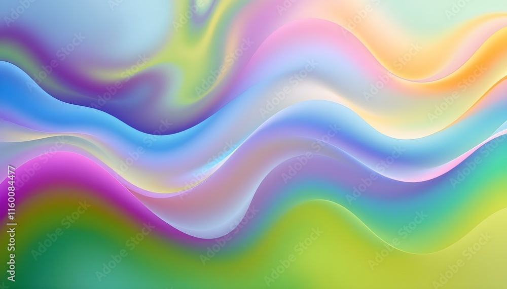 Poster Bright abstract border swoosh layout. Modern abstract blue soft mild border futuristic background layout. Modern abstract lines swoosh certificate Speed smooth wave border background design