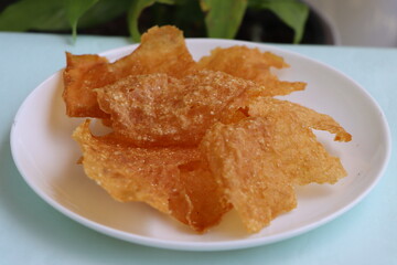Aloo Papad, Papad made with mash potatoes, Indian traditional food