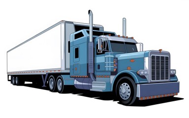 semi trailer truck