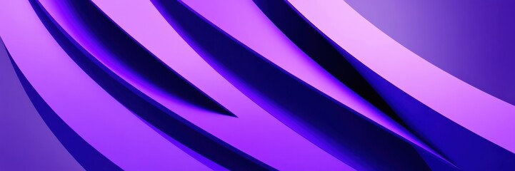 Fototapeta premium Abstract curves, vibrant purple hues, smooth gradients, glossy surfaces, minimalist composition, macro photography, geometric shapes, fluid forms, light and shadow play, futuristic design, ultra high 