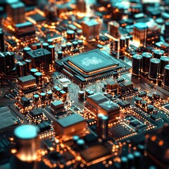Visual representation of interconnectivity and its role in urban growth.