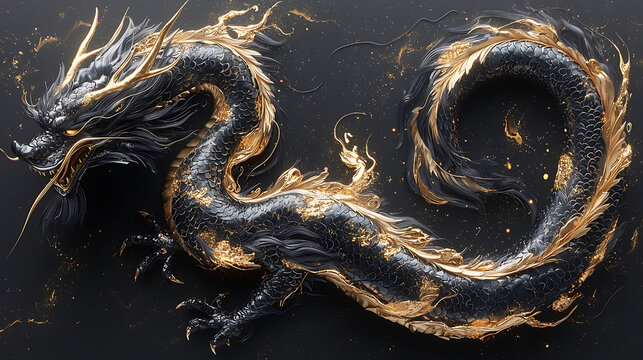 Chinese dragon year dragon