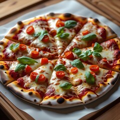 Pizza isolated 
