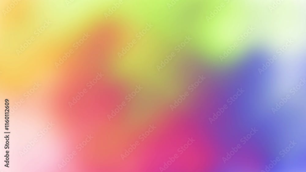 Poster animated abstract color gradient background with fluid motion