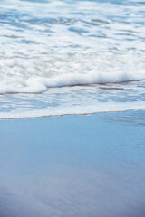 Obraz premium Foam from waves