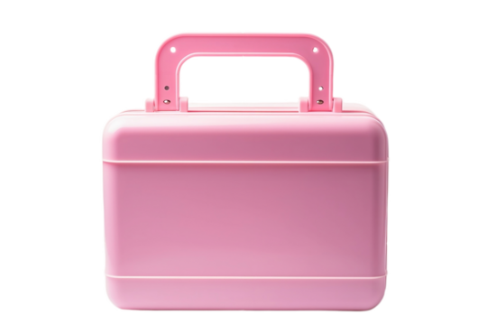 Pink Plastic Lunch Container for Everyday Use