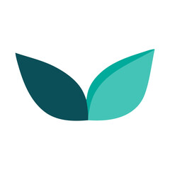 Abstract Organic Plant Shape