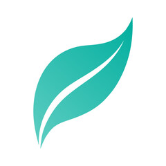 Abstract Organic Plant Shape