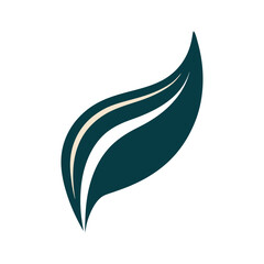 Abstract Organic Plant Shape