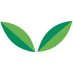 Abstract Organic Plant Shape