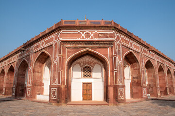 The Humayun's Tomb located in hazrat nizamuddin, South Delhi, the tomb of the mughal emperor humayun whole ruled in the 16th Century