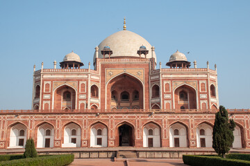 The Humayun's Tomb located in hazrat nizamuddin, South Delhi, the tomb of the mughal emperor humayun whole ruled in the 16th Century