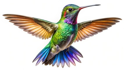 Obraz premium Hummingbird Bird's Eye View Image, High Resolution Download, Free Bird Clipart, Avian Photography
