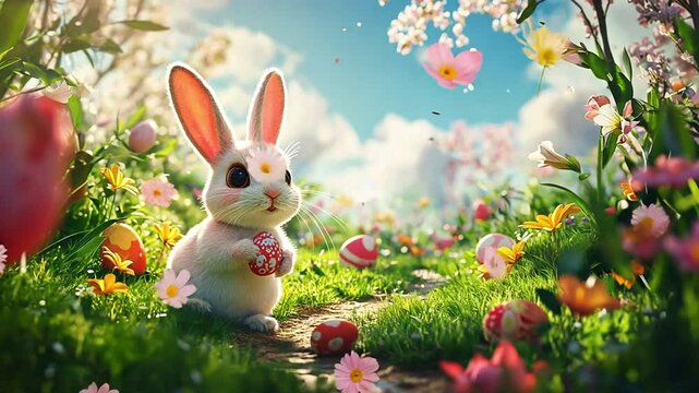 Easter Bunny Videos 4K