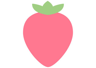 かわいいイチゴのイラスト