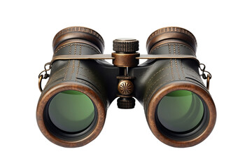 Retro Old Vintage Binoculars with Distressed Look and Unique Design