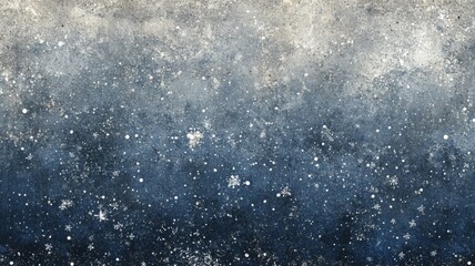 Obraz premium Abstract Winter Sky Background With Snowflakes