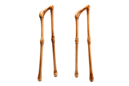 Pair of Axillary Crutches for Mobility and Support