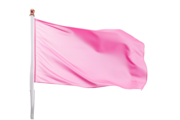 Pink Flag for Sports Events