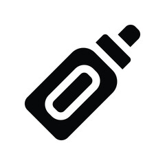 hair spray icon. vector glyph icon for your website, mobile, presentation, and logo design.