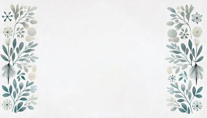 Watercolor winter scene celebrating World Snow Day with Earth, snowmen, festive houses, and children sledding in cozy pastel colors