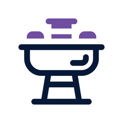 sink icon. vector dual tone icon for your website, mobile, presentation, and logo design.