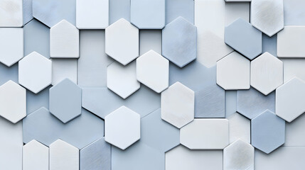 Abstract Hexagon Pattern Background Texture for Website Design.