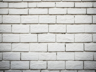 Fototapeta premium White brick wall texture background