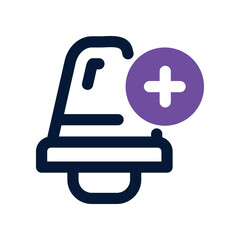 Obraz premium notifies icon. vector dual tone icon for your website, mobile, presentation, and logo design.