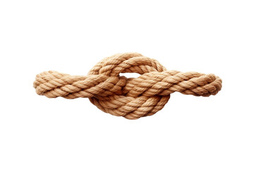Fototapeta premium Tightly Bound Rope Knot Display