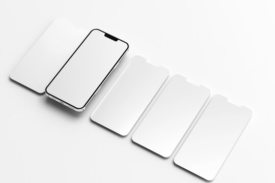 Smartphone Mockup with Multiple Devices
