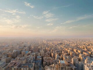 Fototapeta premium city skyline