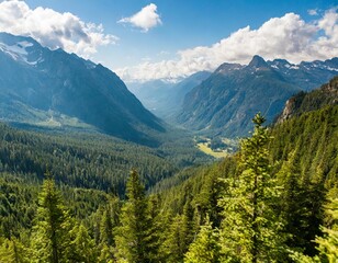 Fototapeta premium Wild and Free: Captivating Landscapes and Creatures