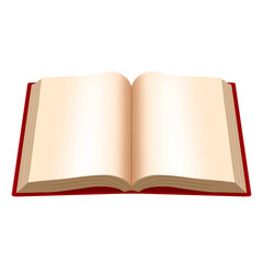 Open book illustration