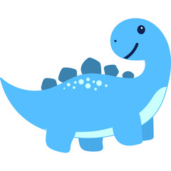 Cute Dinosaurus Illustration
