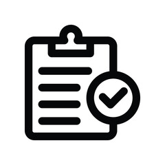 audit icon. vector line icon for your website, mobile, presentation, and logo design.