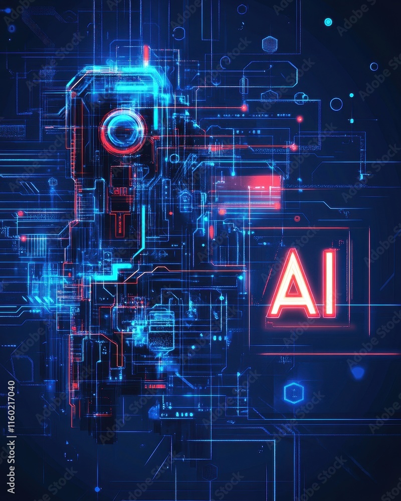 Poster abstract digital ai circuitry network design