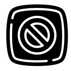 Prohibition Icon