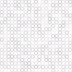 Abstract Circle Pattern: Geometric Design with Varied Line Weights