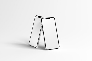 Smartphone Mockup Template for Creative Design Projects