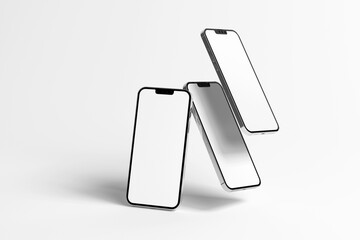 Smartphone Mockup Template for Creative Design Projects