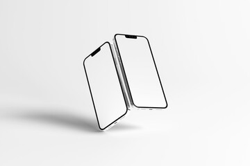 Smartphone Mockup Template for Creative Design Projects