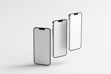 Smartphone Mockup Template for App and UI Presentation