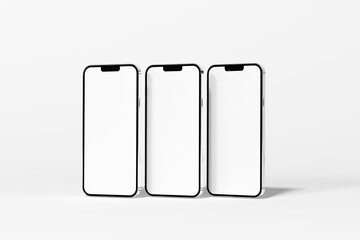 Smartphone Mockup Template for UI Design and App Presentation